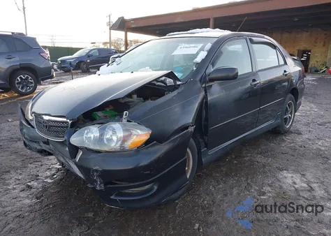 2007 Toyota Corolla S z USA, uszkodzony, nr VIN 2T1BR32E47C843935